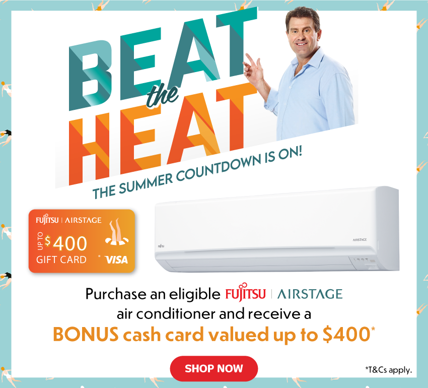 fujitsu air conditioning promotion