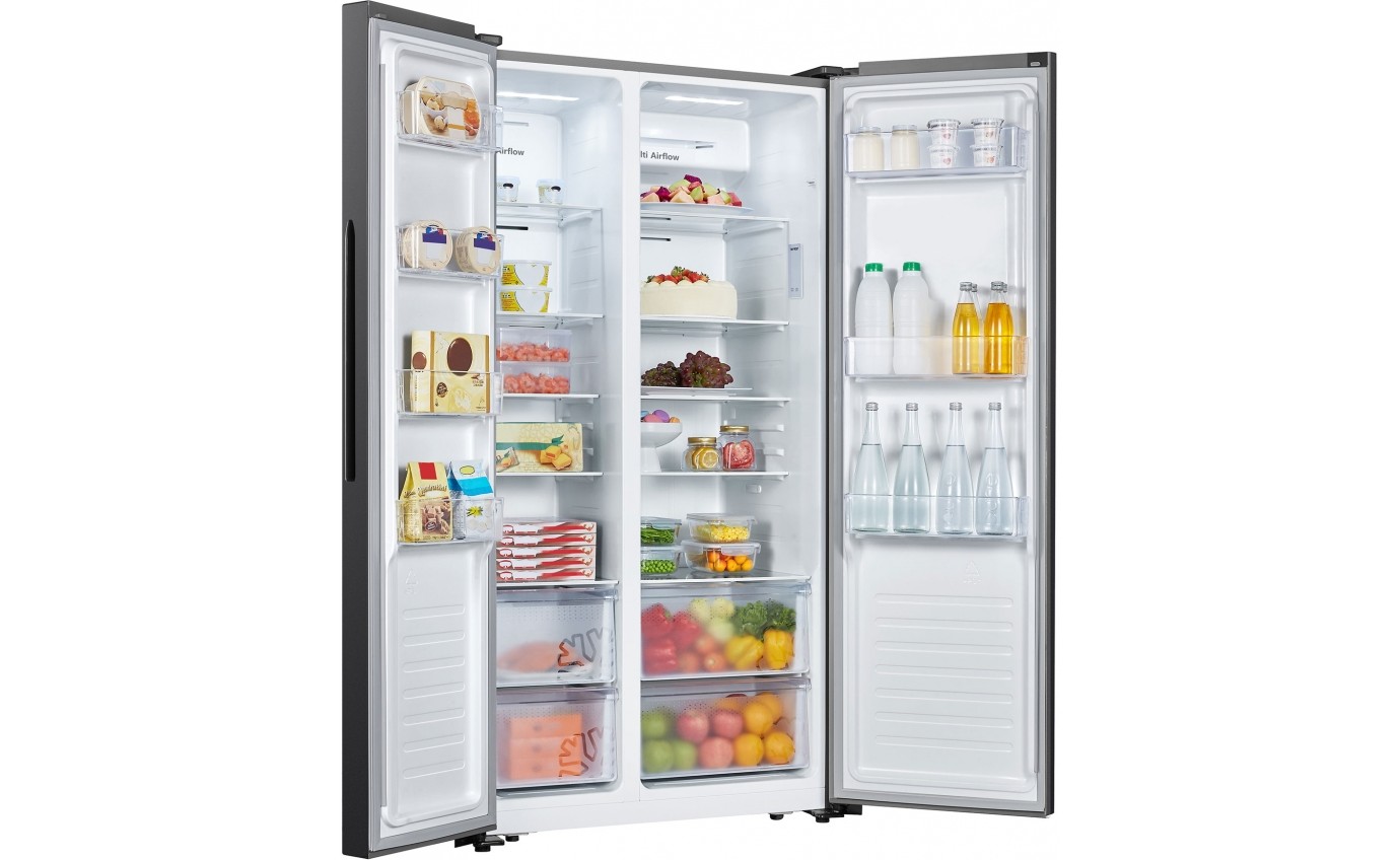 hisense 519l side by side refrigerator